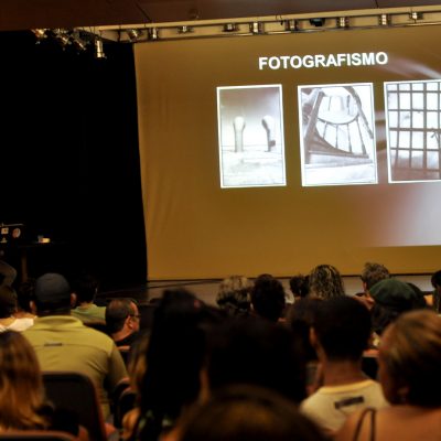 Café Fotográfico -  "Trilhas Compartilhadas" – com Danilo Bracchi. Local: Sesc Boulevard. 19/08/2014. Foto Irene Almeida.